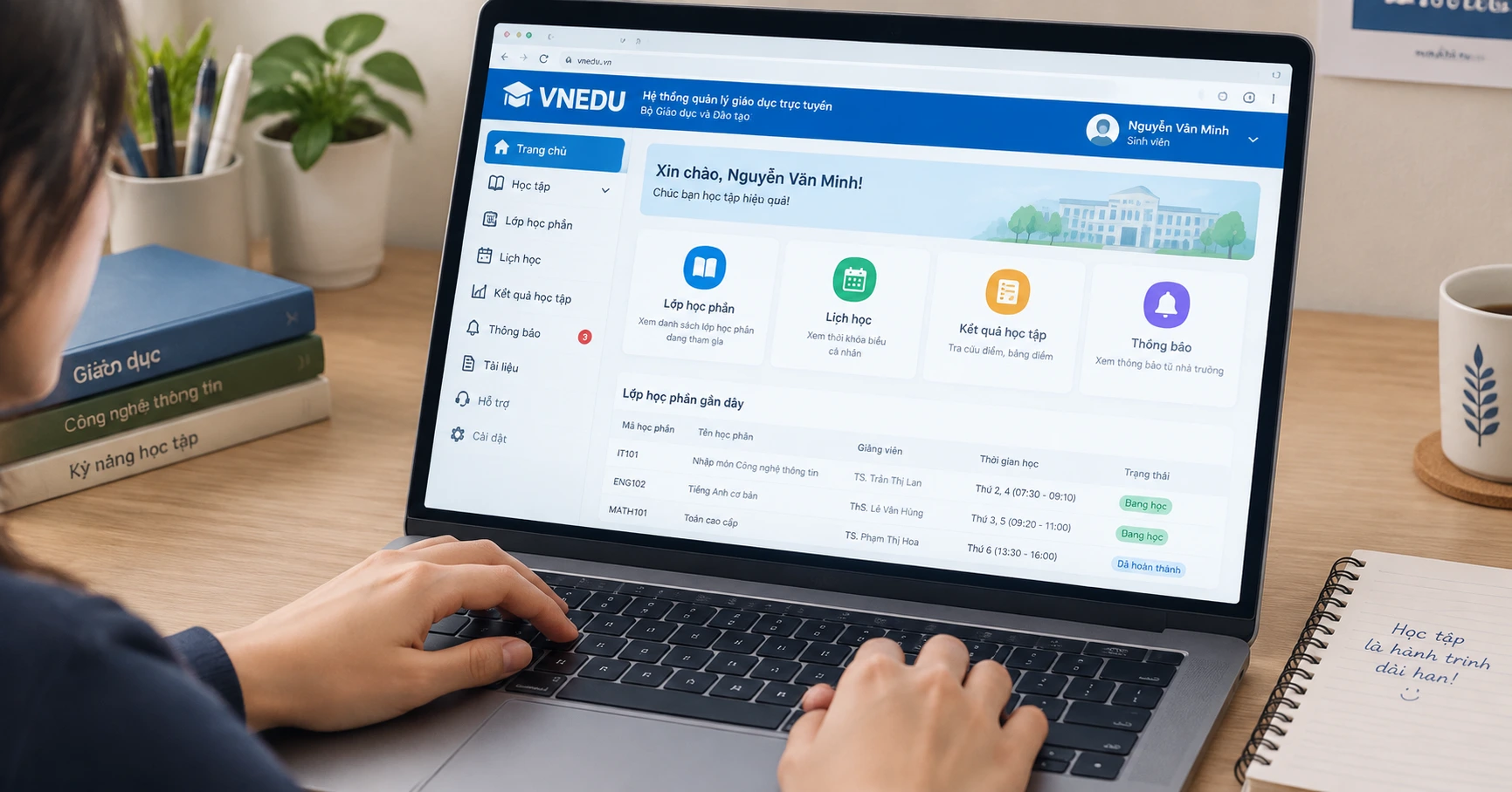 Hướng dẫn chi tiết cách coi vnedu hiệu quả nhất - image 2