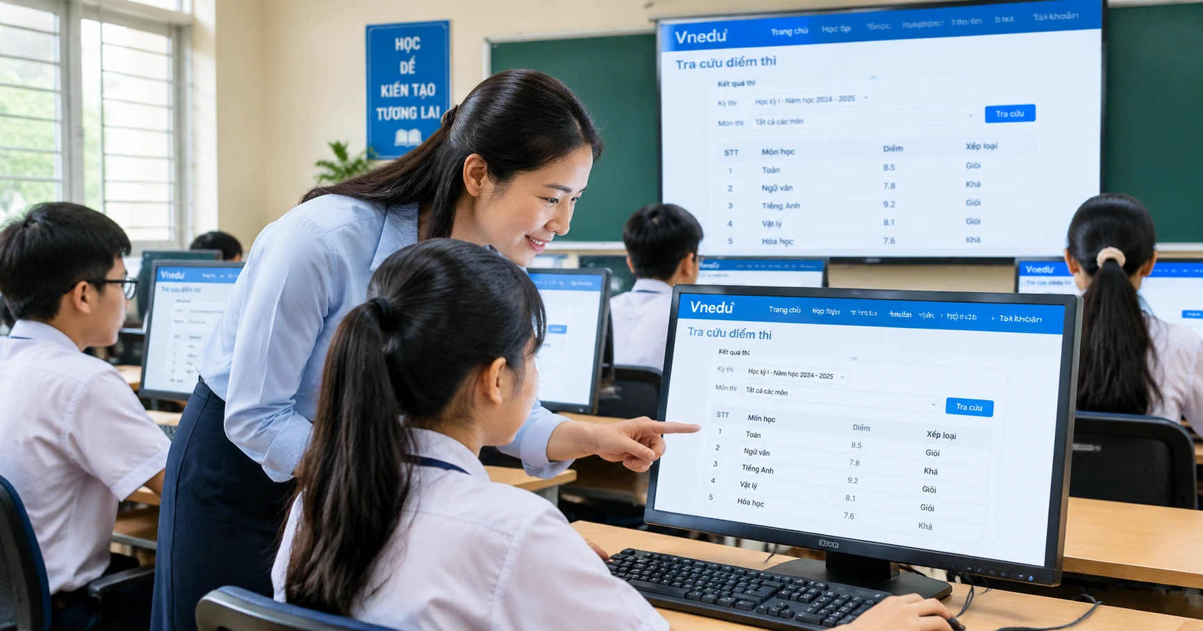 Vnedu điểm thi lớp 6: Hướng dẫn tra cứu và sử dụng hiệu quả - image 3